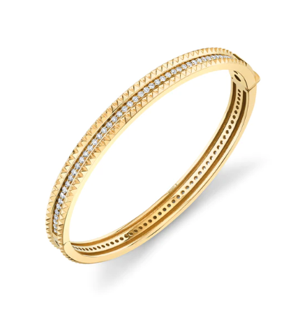 Tetra Pave Bangle