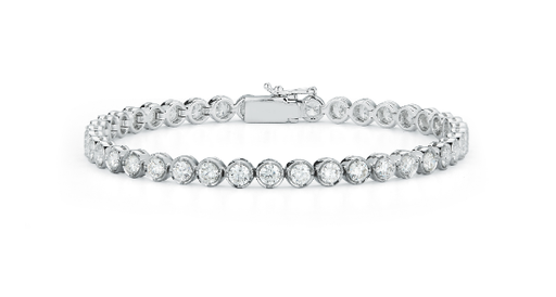 DIAMOND BEZEL TENNIS BRACELET