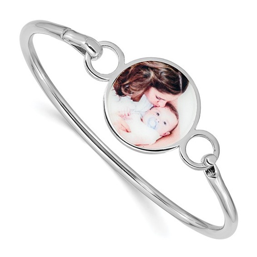 [FBRA.00075342] Round Picture Jewelry Bangle