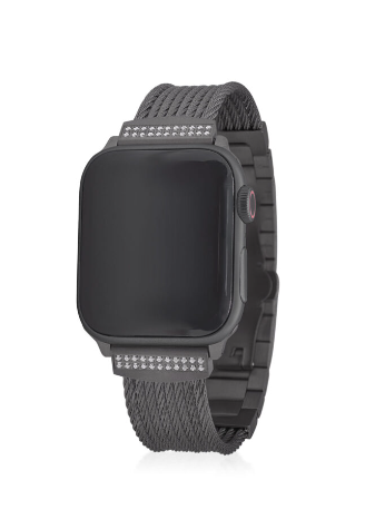 8 Row Cable Watch Band With Diamonds