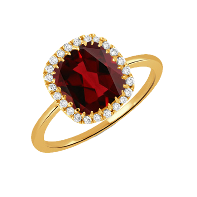 [GJRG.00075976] GARNET RING