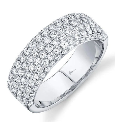 1.32ct Pave Diamond Band