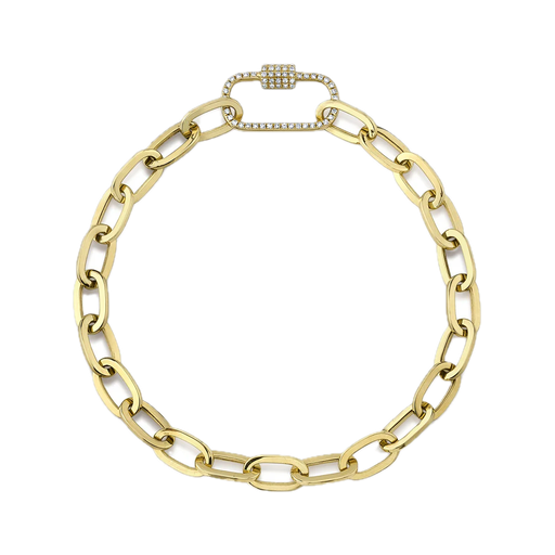 .23ct Diamond Paper Clip Link Bracelet