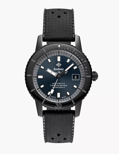 [WTCH.00077214] Super Sea Wolf Ceramic Compression Rubber Strap Watch