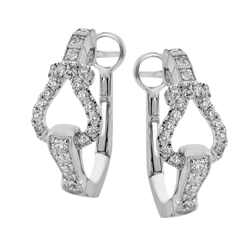 [GERR.00077322] Buckle Hoop Earrings