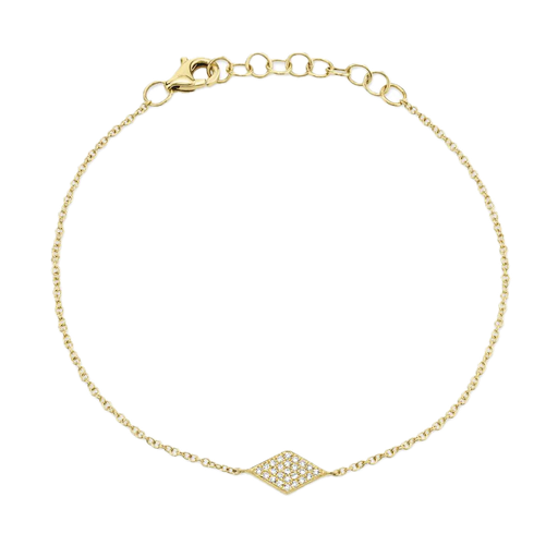 [FBRA.00078392] 0.06CT DIAMOND PAVE BRACELET