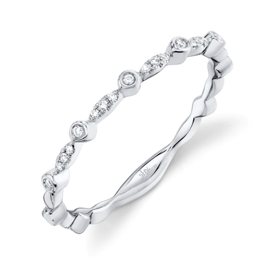 [FRNG.00078404] 0.06CT DIAMOND BAND