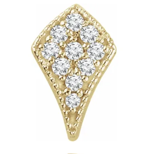 [DPND.00079240] .05 CTW Natural Diamond Tapered Bail