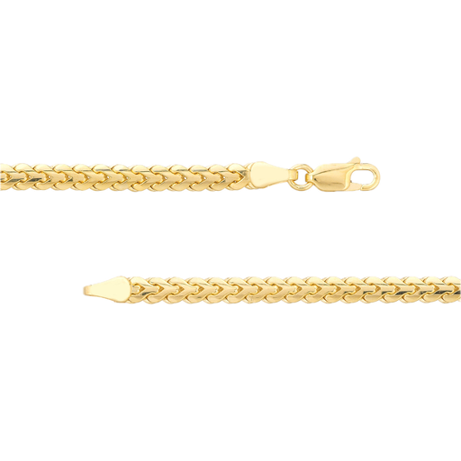 [GNCK.00079262] 4mm Flat Bombe Franco Chain