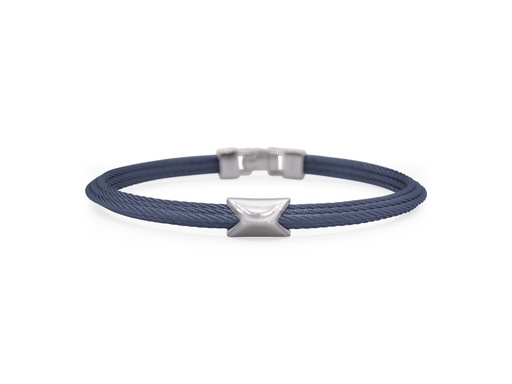 Cable Triangle Station Edge Bracelet