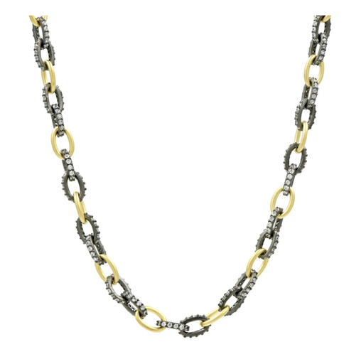 Alternating Chain Link Necklace