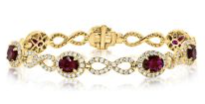 [DBRE.00080251] 7 Station Ruby Eternity Bracelet