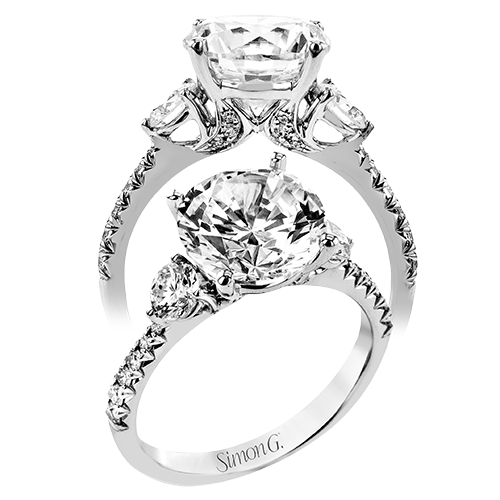 Three Stone Engagement Ring