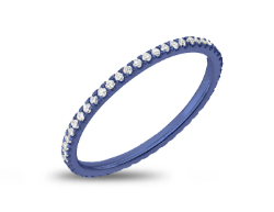 Colorful Eternity Band W/ Diamonds