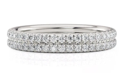 Double Row Wedding Band