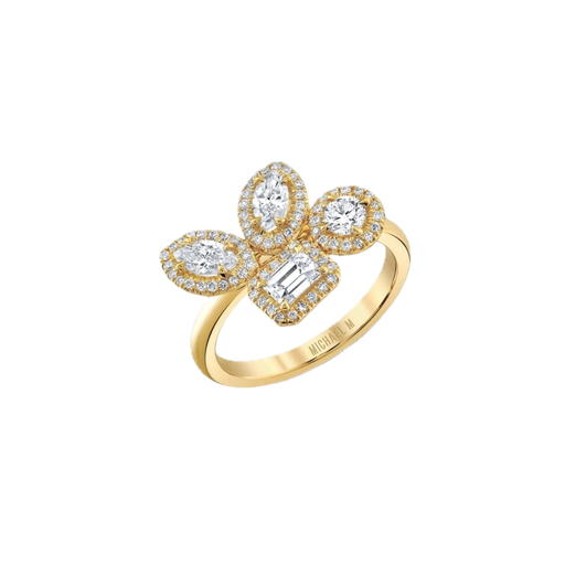 Montage Cluster Halo Ring