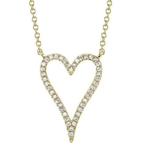 Open Heart Necklace