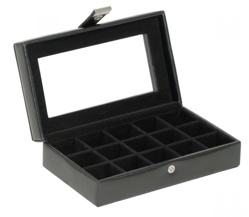 [WBOX.00082240] Heritage 15 Piece Cufflink Box