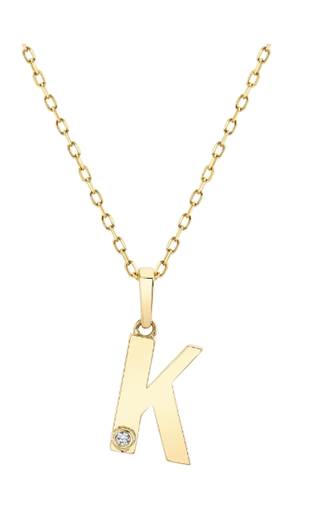 [DPND.00082734] Deco Initial Pendant
