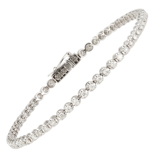 [DBRC.00083656] Four Prong Tennis Bracelet