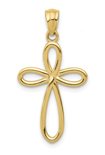 [GPND.00084138] Gold Cross Pendant